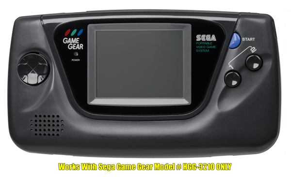 Power Cord AC Adapter Power Supply for Sega Game Gear Model # HGG