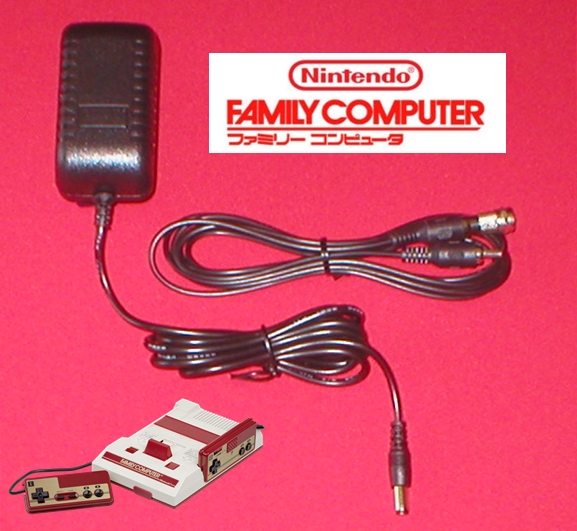 AC Power Supply + 6Ft AV Cable + RF TV Adapter for Japanese