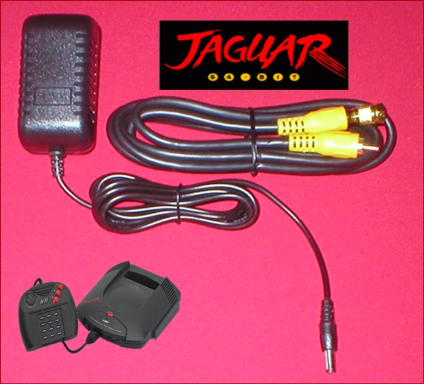 9V AC Power Supply + 6Ft HQ GOLD Cable + GOLD RF TV Adapter for