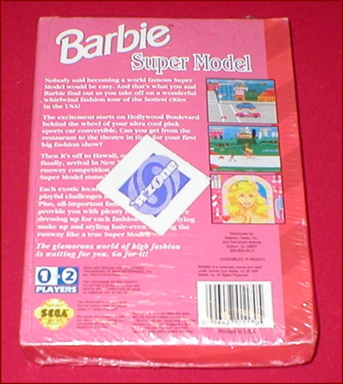 Barbie Super Model for the Sega Genesis System NEW SEALED | eBay