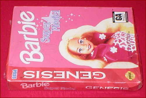 JSM ソフビ　クレイジーバービー　1期　未開封 Barbie Super Model for the Sega Genesis System NEW SEALED | eBay